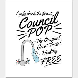 Council Pop, Sarcasm Funny Posters and Art